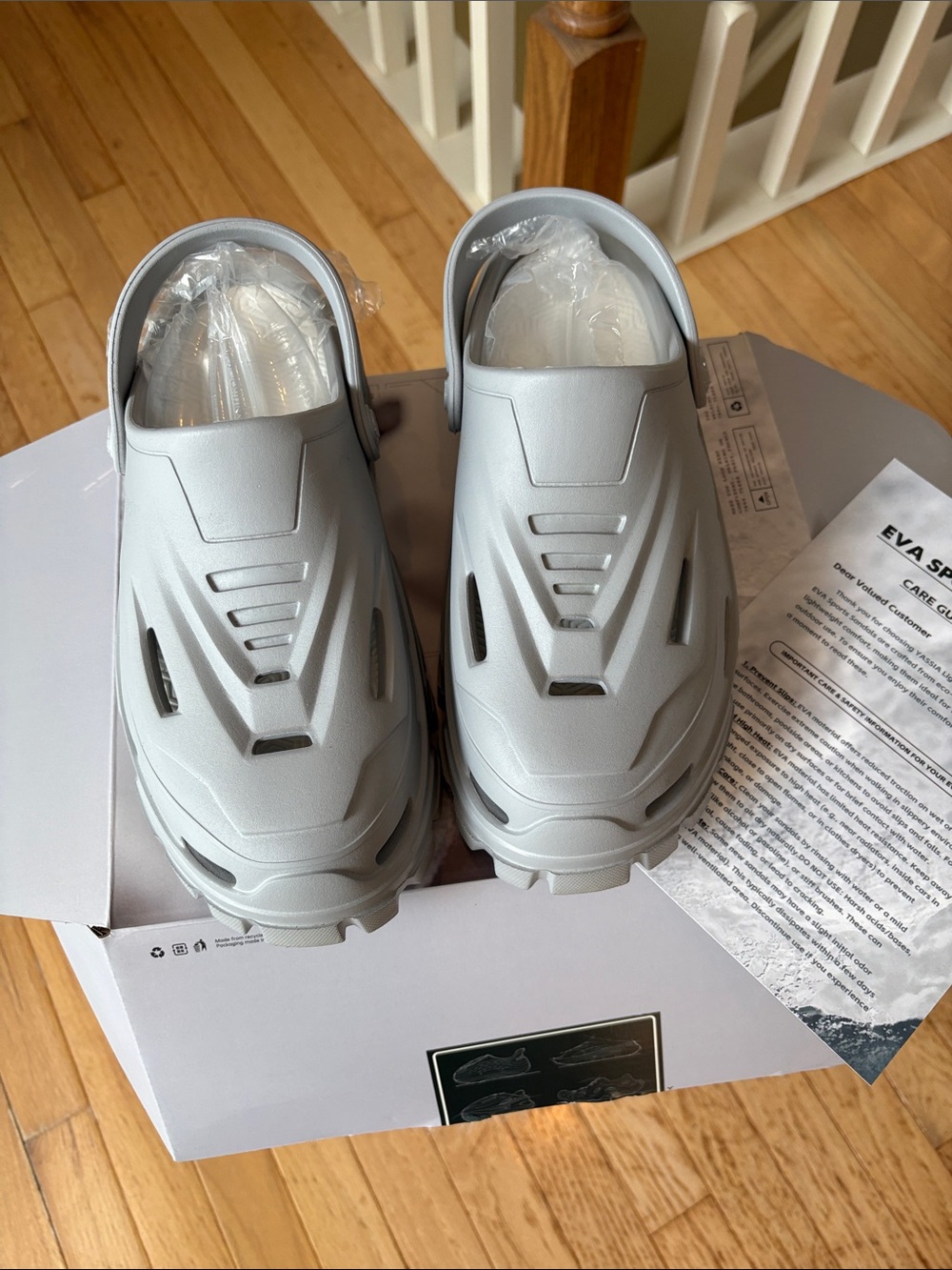 Slip-On EVA Clog - Light Gray